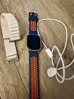 Apple Watch Ultra(2022) GPS+Cellular 49 mm Titanium Naturel, Sieraden, Tassen en Uiterlijk, Smartwatches, Ophalen of Verzenden