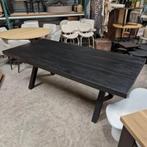 Eettafel Muden Mat Zwart 220 cm van Light & Living, Ophalen