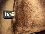 CHLOE Sierkussen 50x50 Tobacco Brown met veren binnenkussen, Ophalen, Gebruikt, Bruin, Vierkant