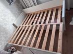 Bed ikea wit 90 x 200 ex. matras (uitschuifbaar tot 2 pers), Ophalen, 85 tot 100 cm, Gebruikt, Matras