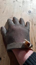 Oester / slager handschoen  Paspop Grote lijst Schermmasker, Antiek en Kunst, Ophalen