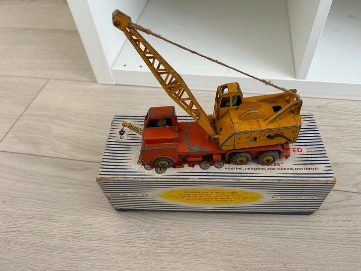 Dinky supertoys 972 kraanwagen originele doos, Antiek en Kunst, Antiek | Speelgoed, Ophalen of Verzenden