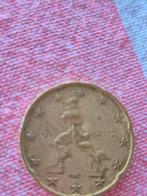 20€cent 2002 Italie, Ophalen of Verzenden, Italië, 20 cent