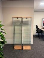 Twee vitrinekasten gratis af te halen!, Ophalen, Gebruikt, 50 tot 100 cm, 150 tot 200 cm