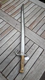 Franse chassepot bajonet m1867, Ophalen of Verzenden, Landmacht, Overige gebieden, Mes of Dolk