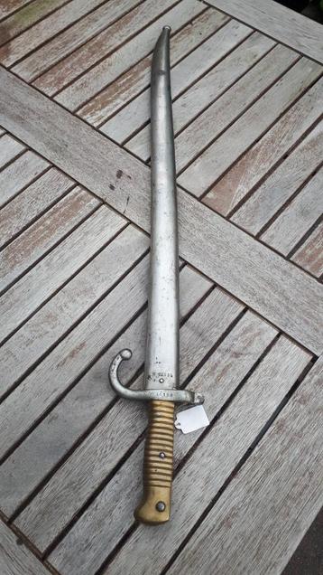 Franse chassepot bajonet m1867 beschikbaar voor biedingen
