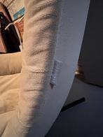 Gelderland fauteuil 7405, beige met mat zwart onderstel, Huis en Inrichting, Fauteuils, Ophalen, Gebruikt, 75 tot 100 cm, Stof