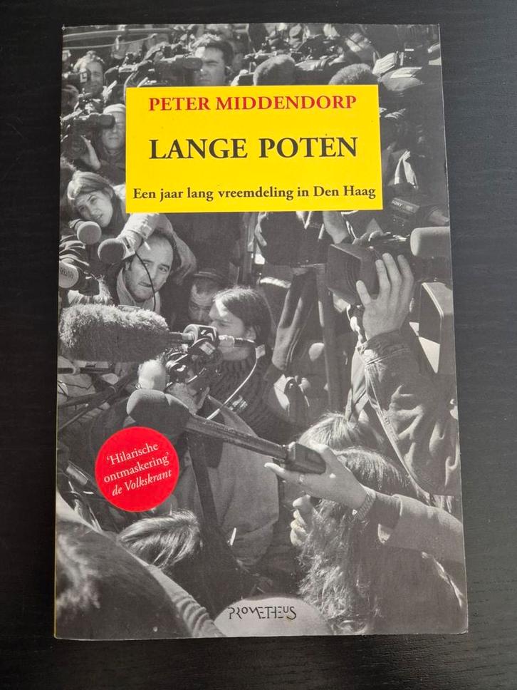 Lange Poten - Peter Middendorp, Boeken, Biografieën, Gelezen, Politiek, Ophalen of Verzenden
