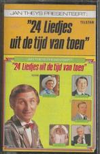 JAN THEYS PRESENTEERT  "24 LIEDJES VAN TOEN" 1985  CB342, Cd's en Dvd's, Cassettebandjes, Ophalen of Verzenden, Nederlandstalig