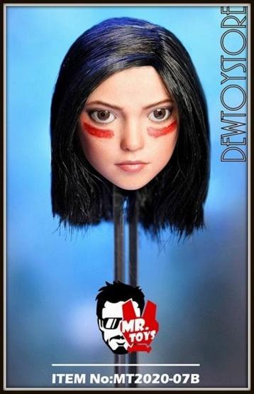 <𝗜𝗡 𝗦𝗧𝗢𝗖𝗞> Mr Toys - MT2020-07B - Alita (Head Only) beschikbaar voor biedingen