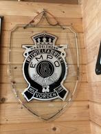 Aangeboden : 4 Rijwiel Glasreclame,s in Perfecte staat., Verzamelen, Ophalen, Zo goed als nieuw, Reclamebord