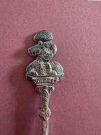 Verzilverd lepeltje poedel dierenbescherming hond, Ophalen of Verzenden