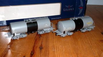 Liliput twee 4-assige SBB ketelwagens L240161 beschikbaar voor biedingen