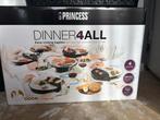Princess Dinner4All Tafelgrill - Nieuw in doos!, Ophalen of Verzenden, Vaatwasmachinebestendig, Nieuw, Tafelgrill