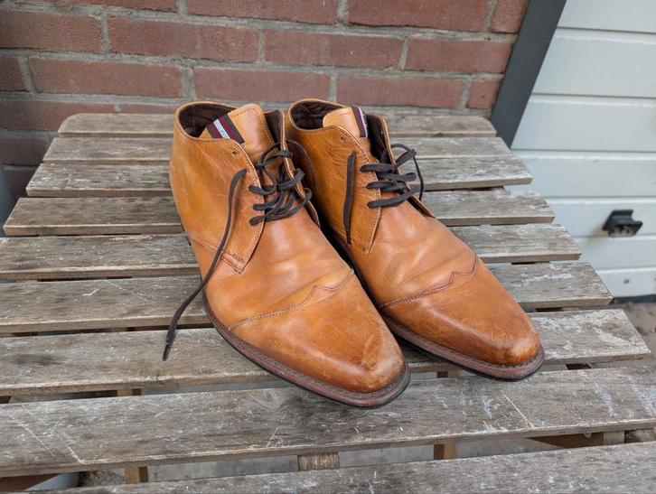 Floris van Bommel leren schoenen maat 11 H, Kleding | Heren, Schoenen, Gedragen, Veterschoenen, Bruin, Ophalen