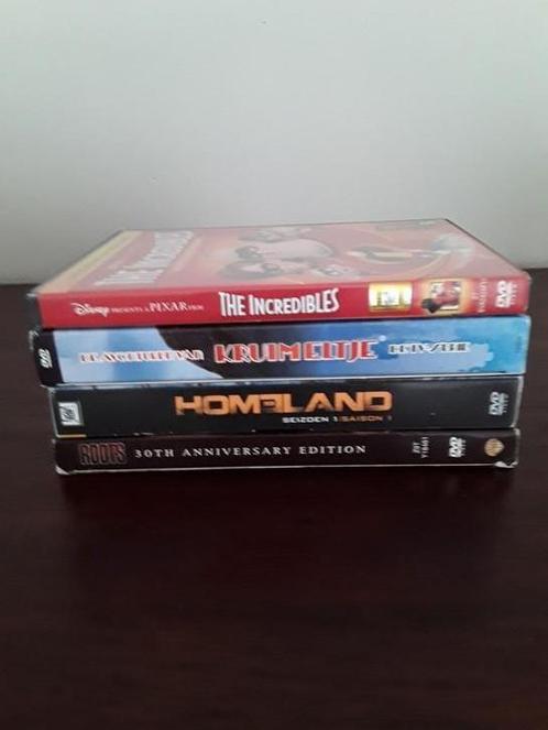 Dvd's Homeland, The Incredibles, Kruimeltje en Roots, Cd's en Dvd's, Dvd's | Drama, Zo goed als nieuw, Drama, Boxset, Vanaf 16 jaar