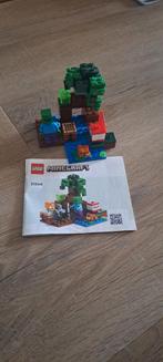 LEGO Minecraft The Zombie Cave 21241, Ophalen, Zo goed als nieuw, Complete set, Lego