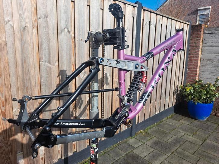 Kona Stinky Shimano Saint RaceFace Downhill Freeride DH XT, Fietsen en Brommers, Fietsonderdelen, Gebruikt, Mountainbike, Overige typen