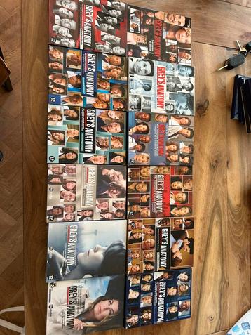 Greys anatomy seizoen 1 tm 12 laatste 3 nog nieuw!! beschikbaar voor biedingen