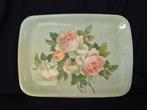 Pimpernel dienblad melamine antique Roses, Huis en Inrichting, Woonaccessoires | Dienbladen, Ophalen of Verzenden, Gebruikt, Rechthoekig