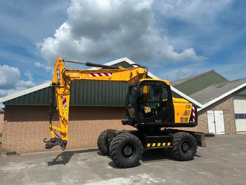 JCB JS145W (bj 2017), Zakelijke goederen, Machines en Bouw | Kranen en Graafmachines, Graafmachine