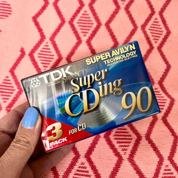 Cassettebandjes 3 pack TDK 90 nieuw gesealed vintage  beschikbaar voor biedingen