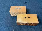 Naaiboxen hout 2x retro - vintage, Antiek en Kunst, Antiek | Naaimachines, Ophalen of Verzenden