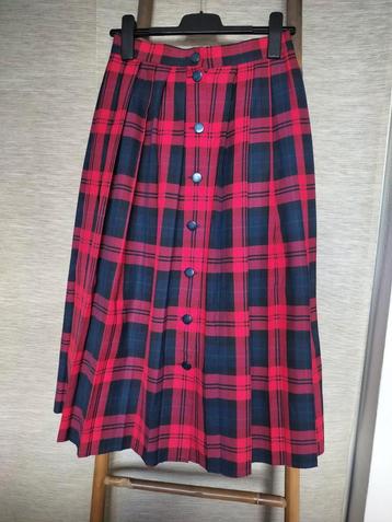 Vintage geruite rok  beschikbaar voor biedingen