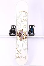 148 dames snowboard FIREFLY TWISTER, White/gold, CAMBER