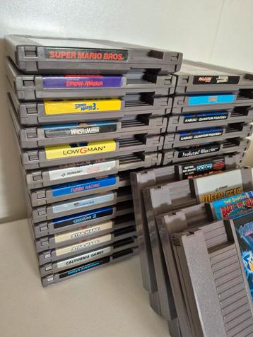 Nintendo Nes Veel Spellen  beschikbaar voor biedingen