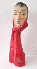 Vintage Christian Dior rode mannequin reclame display, 1960, Verzamelen, Merken en Reclamevoorwerpen, Ophalen of Verzenden, Gebruikt