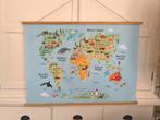 Wereldkaart Poster - 80x100cm, Ophalen of Verzenden