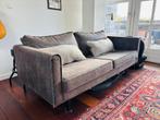 Sissy Boy - 3-zitsbank - grijs leder, Huis en Inrichting, Ophalen, Gebruikt, 150 tot 200 cm, Driepersoons