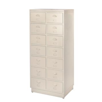 IJzeren Vintage Ladekast Retro Apotheek kast Wit Ladenkast beschikbaar voor biedingen