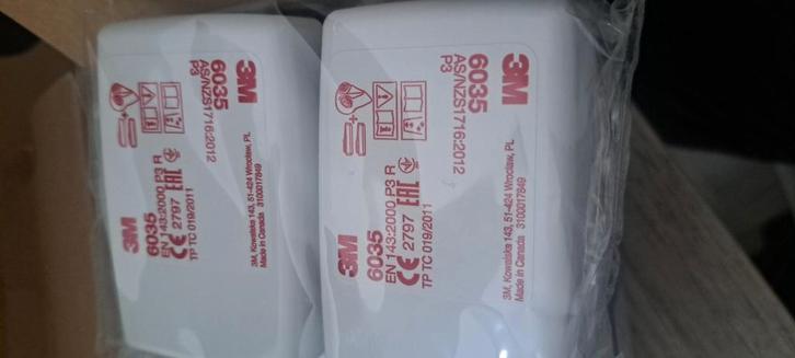 10x 3m filters, Doe-het-zelf en Verbouw, Adembescherming, Nieuw, Volgelaatsmaskers, Ophalen of Verzenden