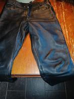 Zwarte leren broek van Damen Leathers, Damen Leathers, Ophalen of Verzenden, Gedragen, Zwart