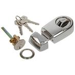 YALE OPLEGSLOT MET NACHTSCHOOT NIKKEL en MESSING, Doe-het-zelf en Verbouw, Ophalen of Verzenden, Nieuw, Chroom, Slot