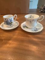 Porseleinen dames en herenkopjes, Huis en Inrichting, Keuken | Servies, Ophalen, Gebruikt, Overige stijlen, Kop(pen) en/of Schotel(s)