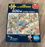 Jan van Haasteren puzzel 500 stukjes “Sanquin bloedbank”, Gebruikt, Ophalen of Verzenden, 500 t/m 1500 stukjes, Legpuzzel