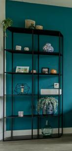 Metalen vakkenkast, Huis en Inrichting, Ophalen, Gebruikt, Minder dan 150 cm, Metaal