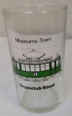 Drinkglas Museumstram Tramclub Basel, Ophalen of Verzenden, Nieuw, Trein, Overige typen