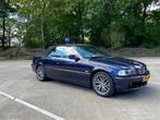 BMW 3-Serie 2.2 CI 320 Cabriolet AUT 2001 Blauw, Auto's, Achterwielaandrijving, Beige, Cabriolet, Leder en Stof