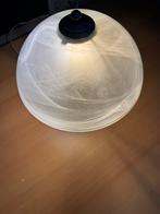 Nachtkastlampje - Tafellamp, Huis en Inrichting, Ophalen, Zo goed als nieuw, Glas, Minder dan 50 cm