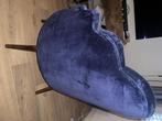 Leuke stoel te koop €100(afhalen), Hout, Gebruikt, Blauw, Ophalen of Verzenden