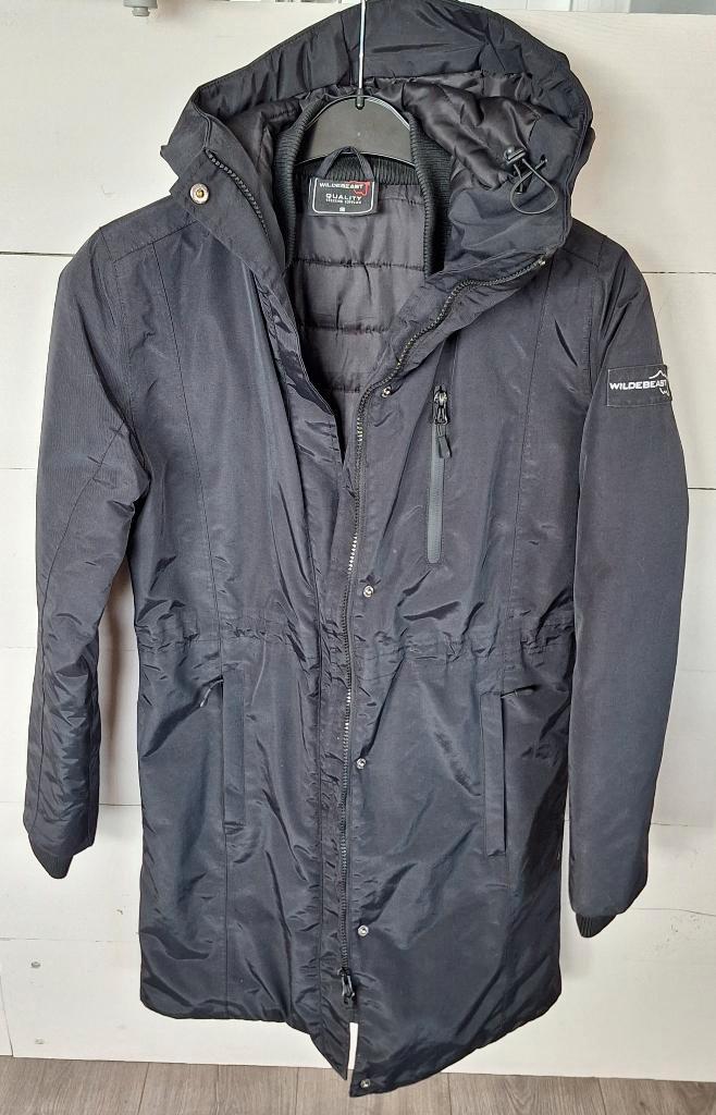Wildebeast winterjas, Kleding | Dames, Jassen | Winter, Gedragen, Maat 36 (S), Zwart, Ophalen of Verzenden