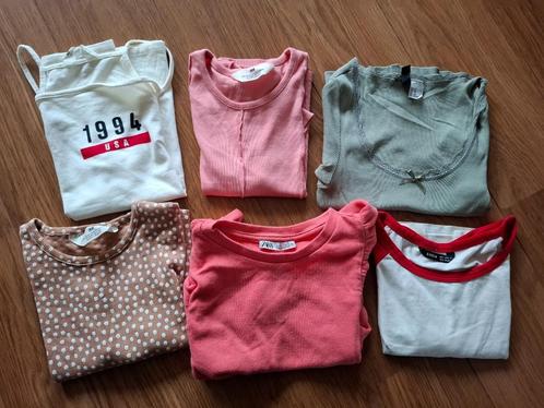 6 korte shirtjes maat 158 164 XS en S., Kinderen en Baby's, Kinderkleding | Maat 158, Zo goed als nieuw, Meisje, Shirt of Longsleeve