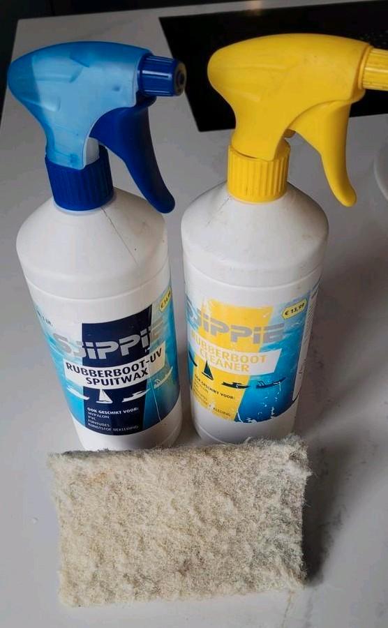 Sjippie Rubberboot Reinigingsset, Watersport en Boten, Accessoires en Onderhoud, Zo goed als nieuw, Schoonmaak, Ophalen of Verzenden