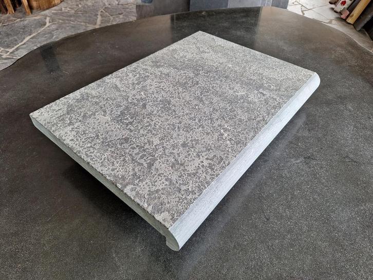 hardsteen randtegel zwembad 50x35x3/5 cm gevlamd geborsteld, Tuin en Terras, Zwembad-toebehoren, Nieuw, Ophalen