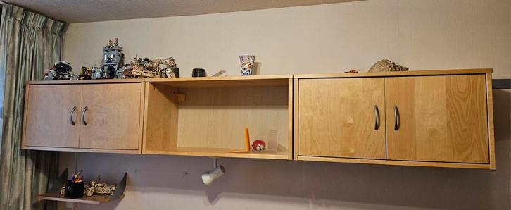 3 losse hangkastjes van Ikea, Huis en Inrichting, Kasten | Televisiemeubels, Zo goed als nieuw, 50 tot 100 cm, 25 tot 50 cm, Ophalen