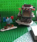 Kerst Luville en Lemax popcorn kraam en wasgoed, Ophalen, Gebruikt